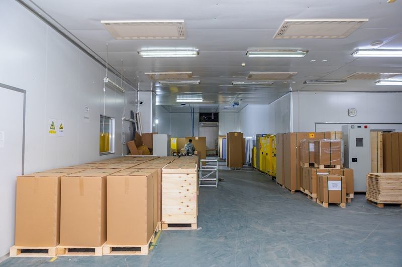 Wuxi Huanawell Metal Manufacturing Co.,Ltd. linea di produzione del produttore