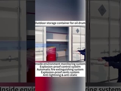 Cosa può essere conservato in un contenitore per la conservazione di sostanze chimiche all'aperto?