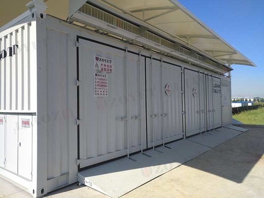 Contenitore di deposito sicuro di sostanze chimiche Q235B Luogo di deposito temporaneo