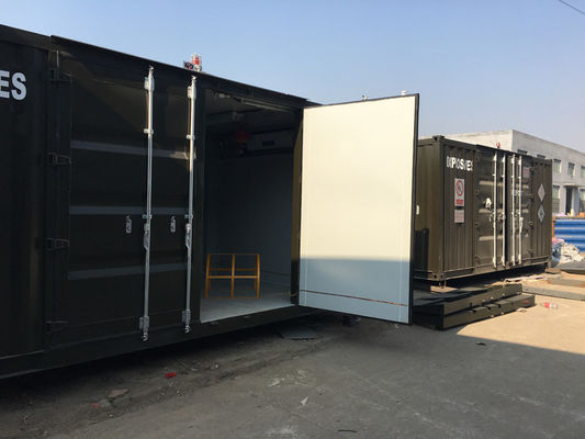 Container di spedizione deposito militare container di spedizione