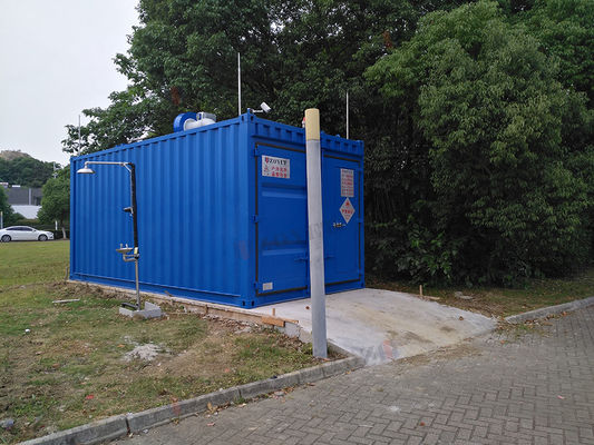 Unità di stoccaggio militare blu
