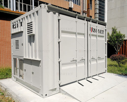 Contenitore per lo stoccaggio di bombole di gas da esterno con capacità personalizzata, sistema di ventilazione ad alta efficienza e materiale Q235B/SPHC