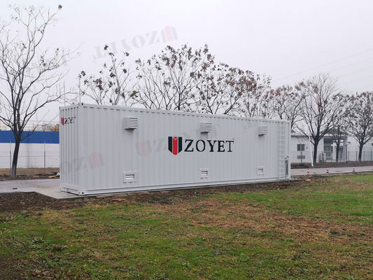 Contenitore esterno a prova di esplosione per bombole di gas con controllo remoto per cantieri