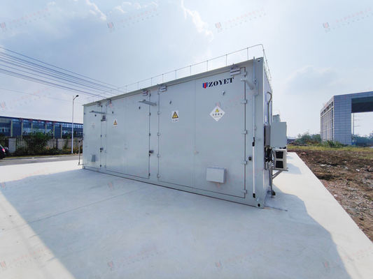 Contenitore per data center in acciaio corto ad alta efficienza per soluzioni personalizzate