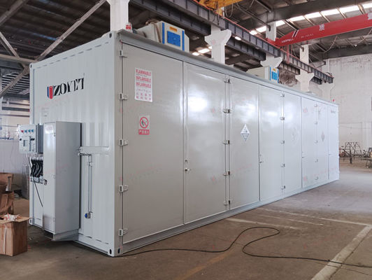 Corten Steel Modular Data Center Container Mobile per la gestione dei dati