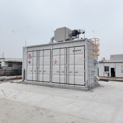 Container di ricarica per batterie al litio da 20 piedi, ignifugo, antideflagrante, per esterni, con caratteristiche personalizzate