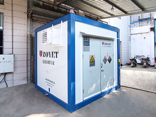 Contenitore per data center personalizzato per qualsiasi ambiente robusto realizzato con acciaio corten