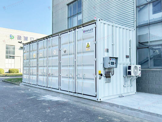 Contenitore di alta qualità Struttura in acciaio Contenitore di stoccaggio chimico Contenitore di spedizione Contenitore