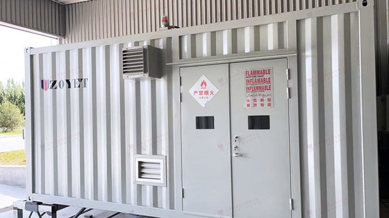 Edifici e contenitori personalizzati per lo stoccaggio di sostanze chimiche conformi agli standard OSHA con soluzioni personalizzate