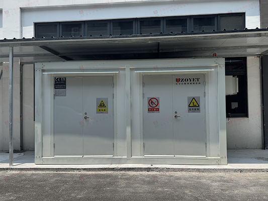 Contenitore per lo stoccaggio di prodotti chimici a prova di esplosione - Certificato CE EN60079